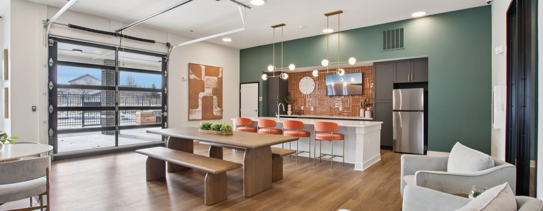 Clubhouse resident area to relax