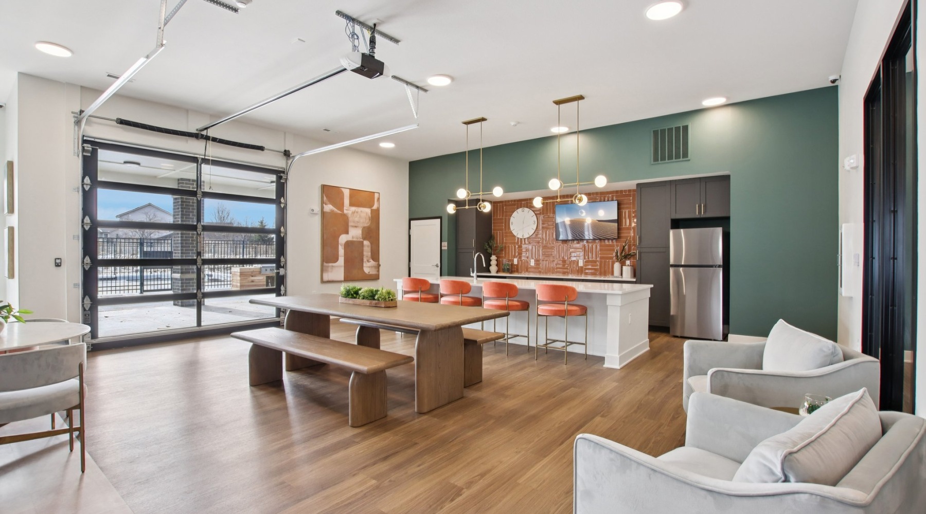 Clubhouse resident area to relax